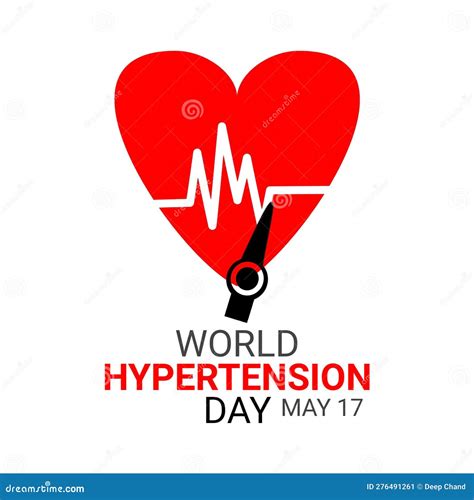 World Hypertension Day stock illustration. Illustration of diagnosis ...