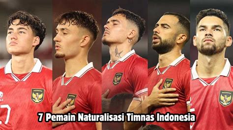 Sebanyak Pemain Garuda Muda Inilah Daftar Pemain Naturalisasi