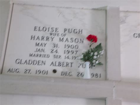 Eloise Rubie Pugh Mason 1900 1997 Find A Grave Memorial