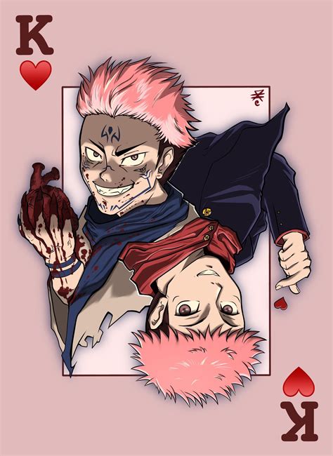 My Fanart of Itadori and Sukuna!! I had a lot of fun making this! : r/JuJutsuKaisen