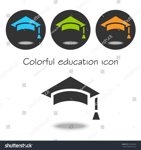 Colorful Set Vector Education Icon Color Stock Vector (Royalty Free ...