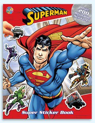 Superman Super Sticker Book Books Amazon Ca