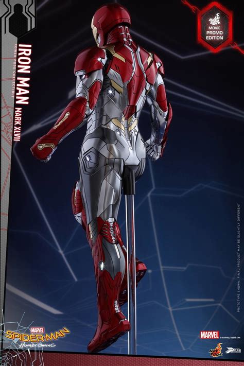 Hot Toys Reveals Iron Man S Mark XLVII Armor Action Figure From SPIDER