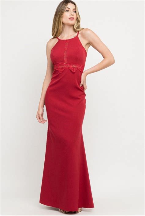 Vermelho Red Formal Dress Formal Dresses Fashion