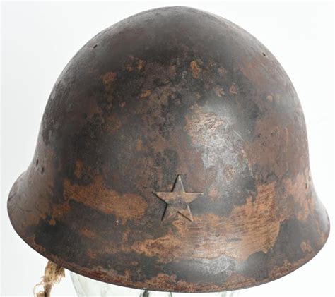 Sold Price Wwii Ija Type 90 Combat Helmet With Liner Ww2 February 6