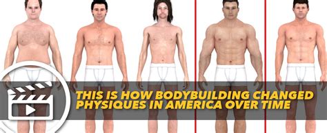 This Is How Bodybuilding Changed Physiques In America Over Time