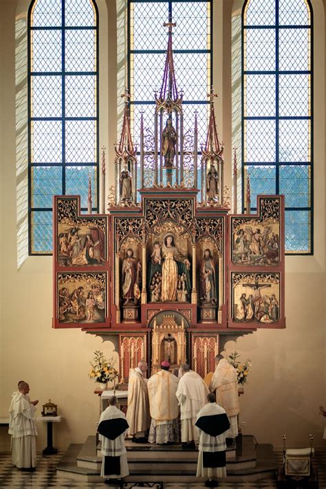 Magnificent New Altar Of The Fraternity Of St Vincent Ferrier Of