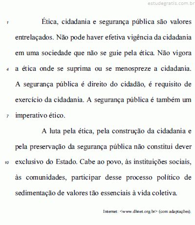 Base Nas Ideias E Estruturas Do Texto Acima Julgue O