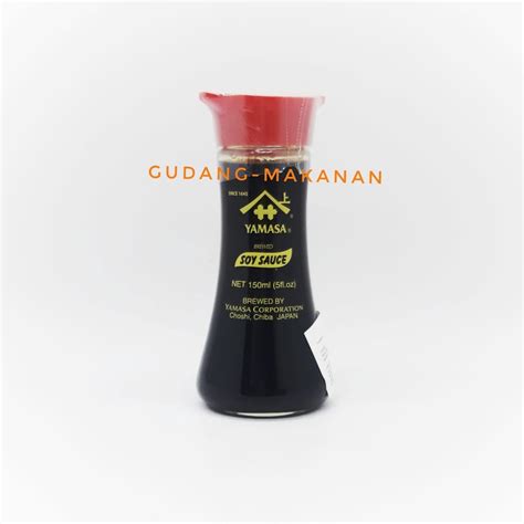 Jual Kecap Yamasa Soy Sauce Premium Dispenser 150ml Shopee Indonesia