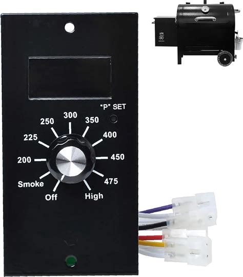 Digital Thermostat Electric Smoker Control Board Panel With W LCD