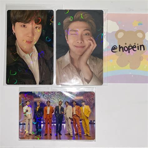 WTT BTS Japan Fc Holo Be Deluxe Grammy Lucky Draw Depop