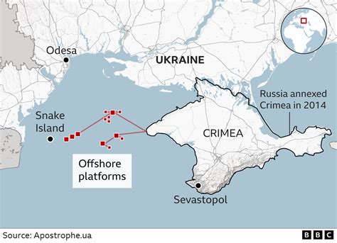 Ukraine Claims To Retake Black Sea Drilling Rigs From Russian Control