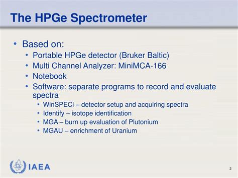 operational training  hpge detection system bruker baltic hpge