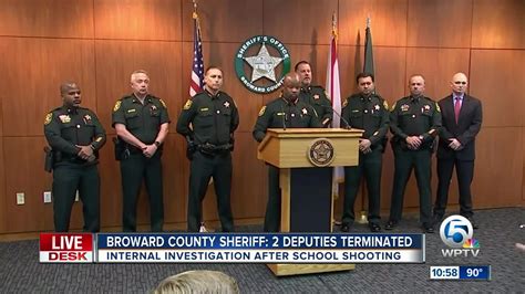 Broward County Sheriff Discusses Parkland Internal Investigation