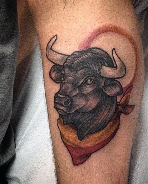 70 Bull Tattoos For Men Eight Seconds Of 2000 Pound Furry