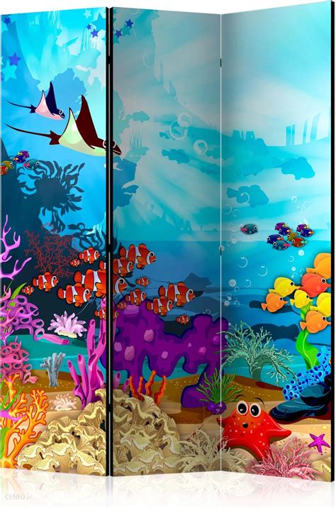 Artgeist Parawan Kolorowe Rybki Room Dividers X Akustyczny