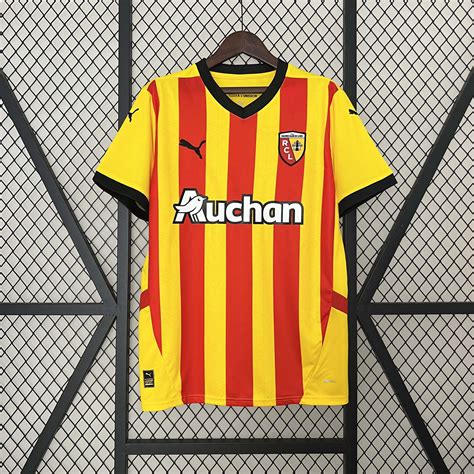 2024 2025 RC Lens Home Football Shirt 1 1 Thai Quality