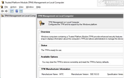 6 Ways To See If Your Computer Has A Trusted Platform Module Tpm Chip Majorgeeks