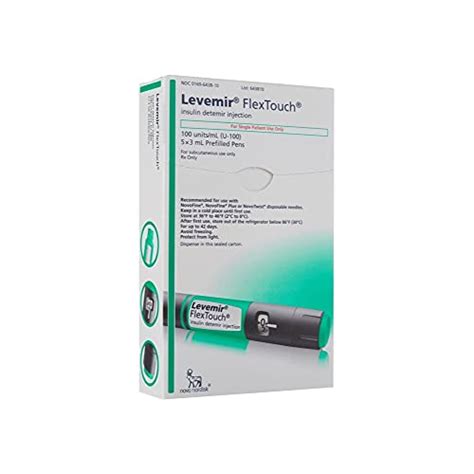 Insulin Levemir FlexTouch Pen 100 Unit/mL 5×3 mL - Northern Insulin