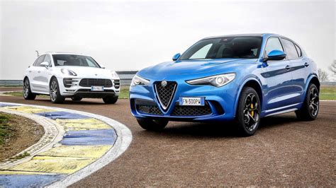 Alfa Romeo Stelvio Quadrifoglio Vs Porsche Macan Turbo Serious Suvs