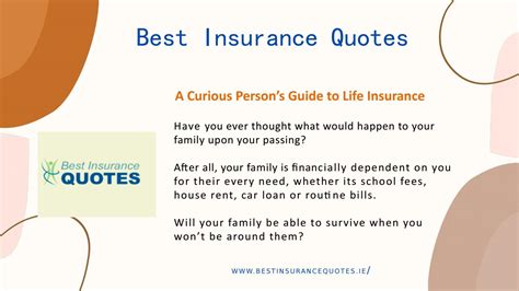 Life Insurance for the Protection of Your Family: What to Know by Best ...