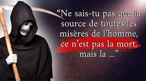 Citations Philosophique Sur La Mort Qui Vont Vous Rassurer YouTube