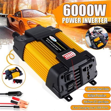 10000w Pure Sine Wave Inverter Powerful Inverter Supply Inverter 12v Dc220v Ac Output Max