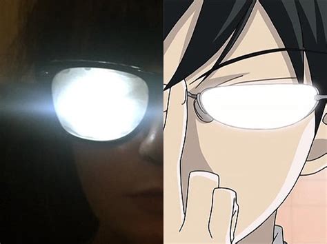 Anime Glasses Shine Why Do Chracters Wearing Glasses Shiny Glow