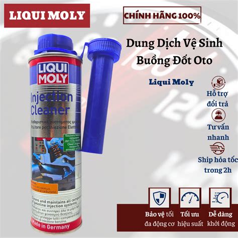 Phụ Gia Súc Béc Xăng Kim Phun Tẩy Muội Than Carbon Liqui Moly