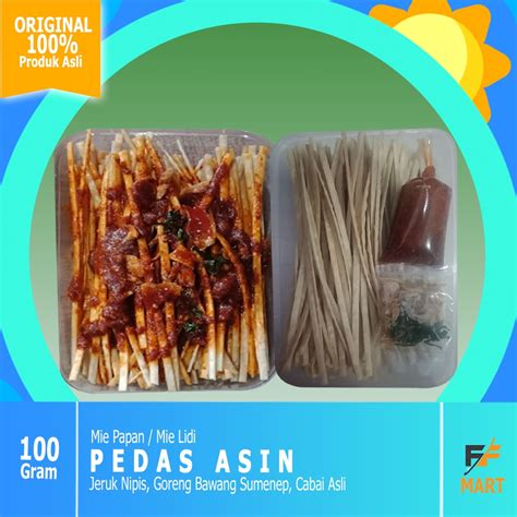 Jual Mie Lidi Mirip Sapulidi 100gr Kemasan Box 500 Ml Shopee Indonesia