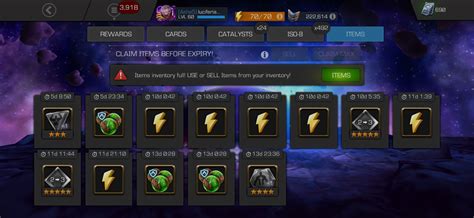 Using Rank Up Gem Of Your Choice — Marvel Contest Of Champions