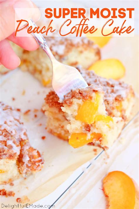 Peach Crumb Coffee Cake The Best Peach Coffee Cake Recipe Artofit