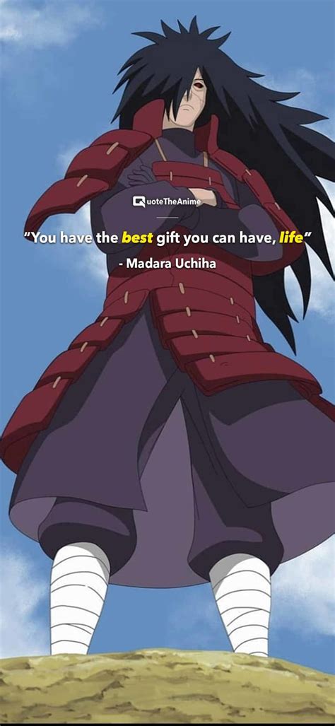 POWERFUL Madara Uchiha Quotes HQ Madara Rikudou HD Phone Wallpaper