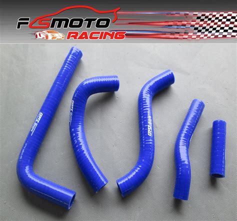 Blue Silicone Radiator Hose For Suzuki Rmz Rmz