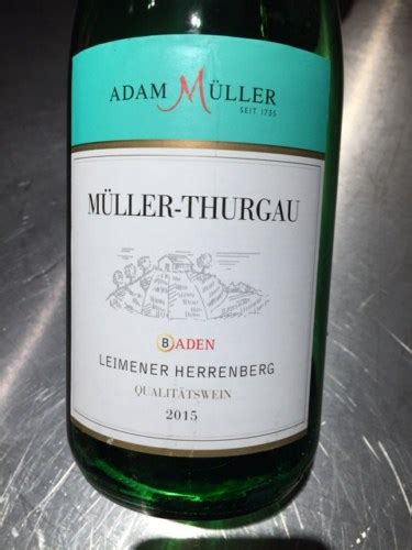 Adam M Ller Leimener Herrenberg M Ller Thurgau Vivino Australia