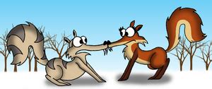 +Scrat and Scratte Kiss Scene+ by PuccaFanGirl on DeviantArt