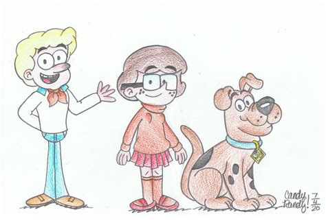 Scooby Doo And The Gang Loud House Style 1 By Toonrandy On Deviantart