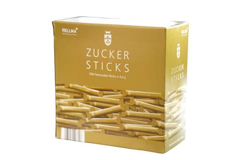 Zucker Sticks In Gold Optik Von Hellma