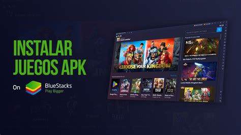 Cómo instalar juegos APK en PC con BlueStacks