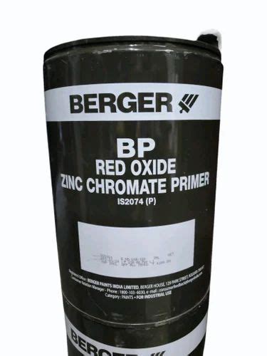 Red Oxide Zinc Chromate Primer 1 L At Rs 95 Litre In Bhiwandi ID