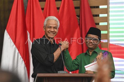 Pengumuman Bakal Cawapres Pendamping Ganjar Pranowo Antara Foto