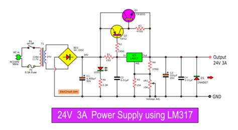 9 ways to build 24V power supply circuits with easy parts