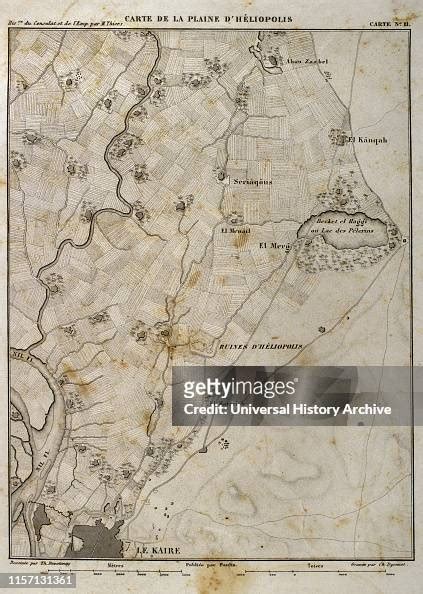 Map of Heliopolis . On March 20 the Batlle of Heliopolis took place ...