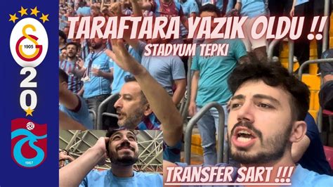 Trabzonsporlu Galatasaray Deplasmanina G Derse Rez Ll K Youtube