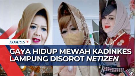 Gaya Hidup Mewah Dan Cara Berpakaian Kadinkes Lampung Reihana Disorot