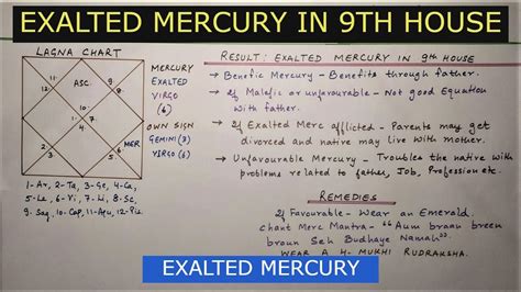 Exalted Mercury In 9th House L Famous Astrologers In Delhi Ncr India L