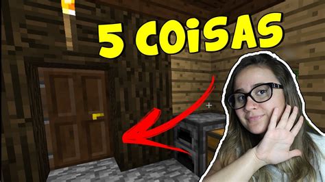 5 Coisas Que VocÊ Deveria Saber Sobre Minecraft 2 Primeiros Passos