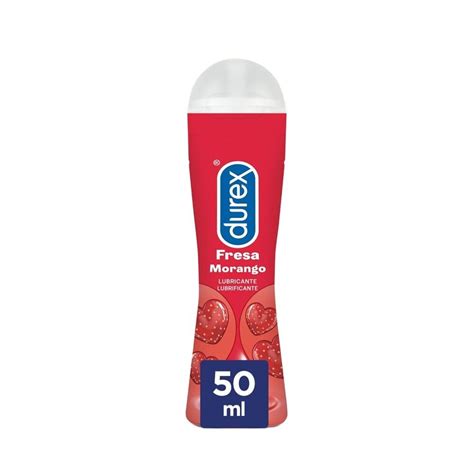 Lubrifiant Durex Play Fresa Morango Pe Baza De Apa Aroma De Capsuni