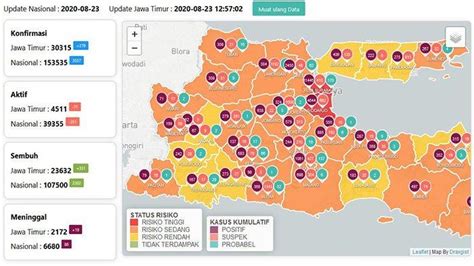 Update Virus Corona Di Surabaya Dan Jatim Minggu 23 Agustus 2020