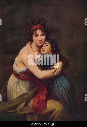 Madame Vigee Lebrun Y Su Hija Jeanne Lucia Autorretrato Con Su Hija